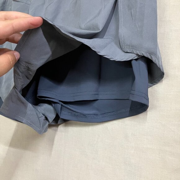 Anna-Kaci Women's XL Gray Running Shorts 2-in-1 With Pocket Athletic Quick Dry - Picture 9 of 13